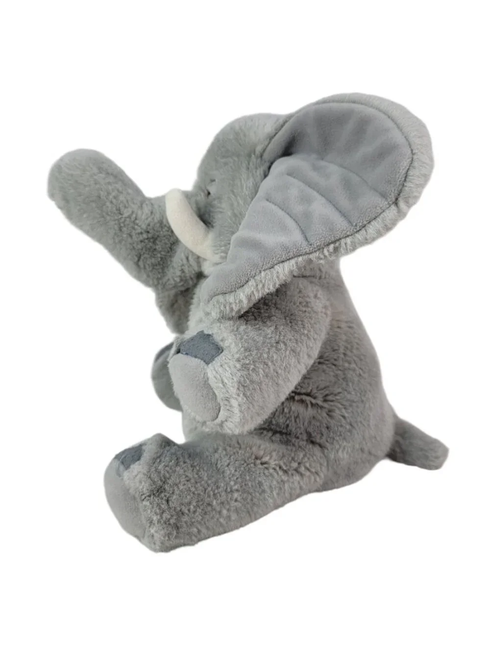 Aurora A&A Elephant Hand Puppet Plush Gray Floppy Ears Safari Full Body Vintage